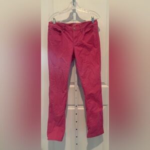 Ann Taylor Loft Pink Corduroy Pants.
Size 28/6.